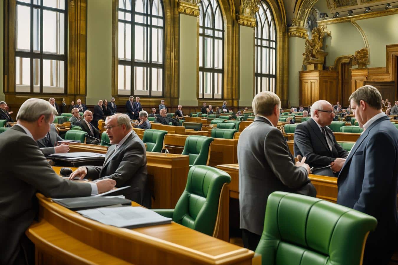 friedrich merz spricht im bundestag