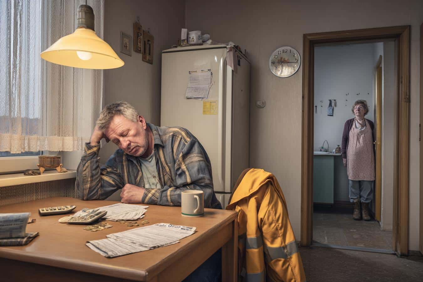 rentner mit kyrperlich belastender arbeit