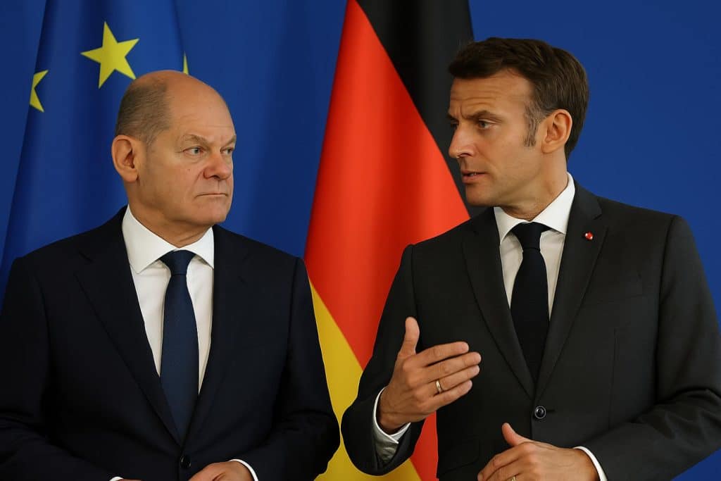 scholz skeptisch gegen macron vorschlag
